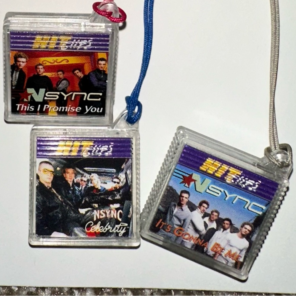 N’SYNC Hit Clips MP3 keychain songs